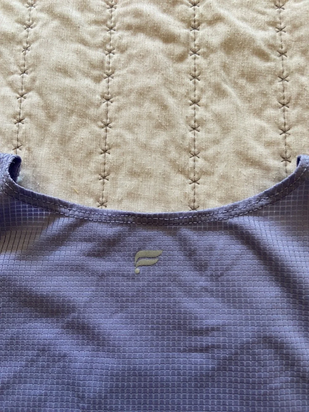 Women’s Lavender Racerback Tank Top - Classic Comfort - Picture 3 of 3